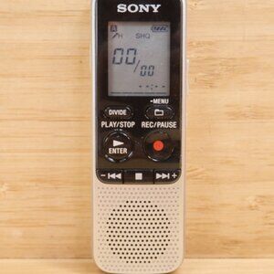 Sony ICD-BX112 Handheld Voice Recorder, 2 GB Flash Memory, Compact Design
